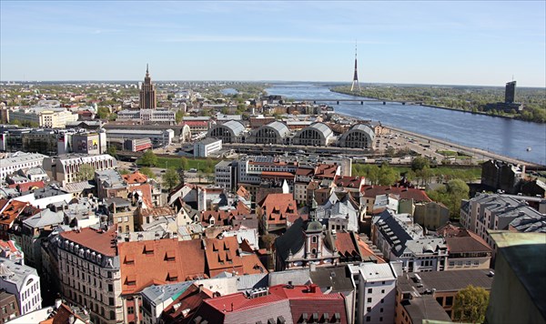 280-Собор св. Петра, Смотровая площадка, Рига